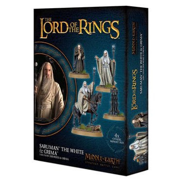 Middle-Earth Saruman The White and Grima